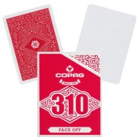 Copag 310 Face Off pokerio kortos (raudona)